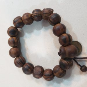 Dark Brown Beaded Bracelet